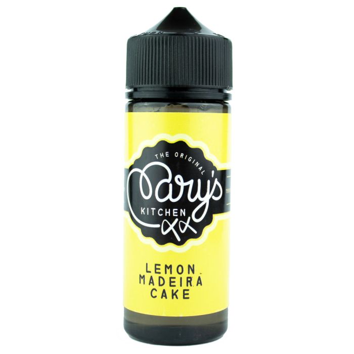 Mary's Kitchen Lemon Madeira Cake 120ml shortfill