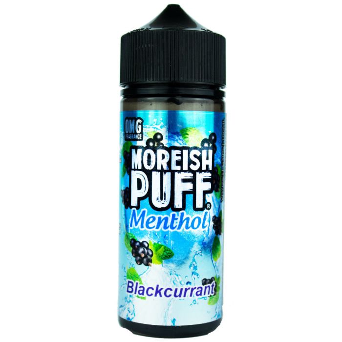 Moreish Puff Menthol Blackcurrant 120ml shortfill