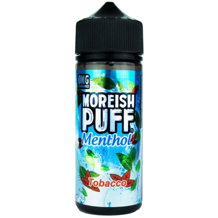 Moreish Puff Menthol Tobacco 120ml shortfill