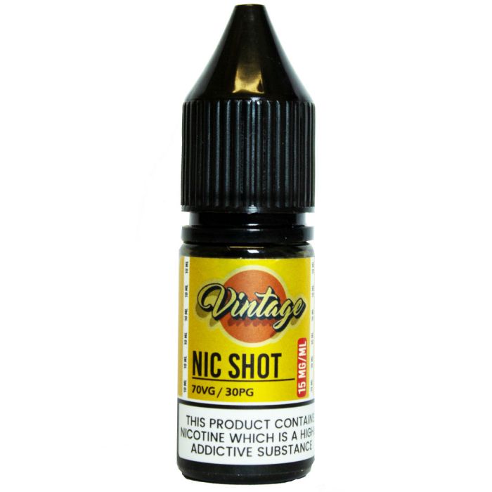 Vintage 10ml 15mg Nic Shot