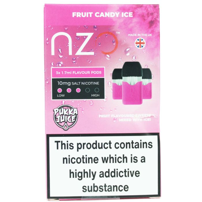 Nzo Prefilled Pods Fruit Candy Ice