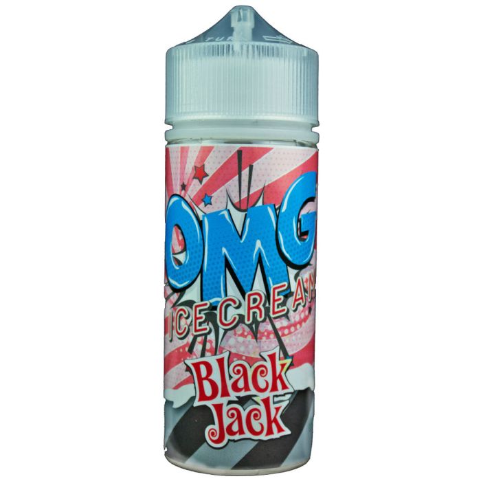OMG Ice Cream Black Jack 120ml shortfill