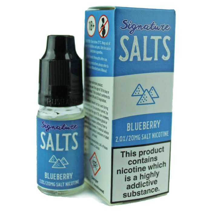 Signature Salts Blueberry 10ml