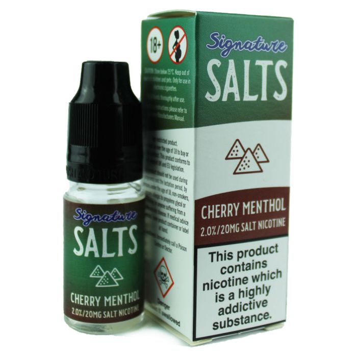 Signature Salts Cherry Menthol 10ml