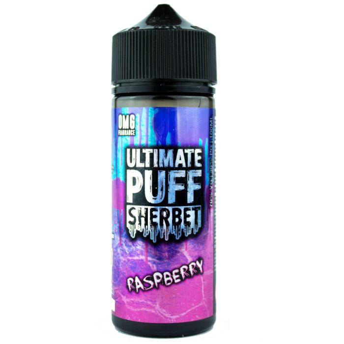 Ultimate Puff Raspberry Sherbet 120ml shortfill 