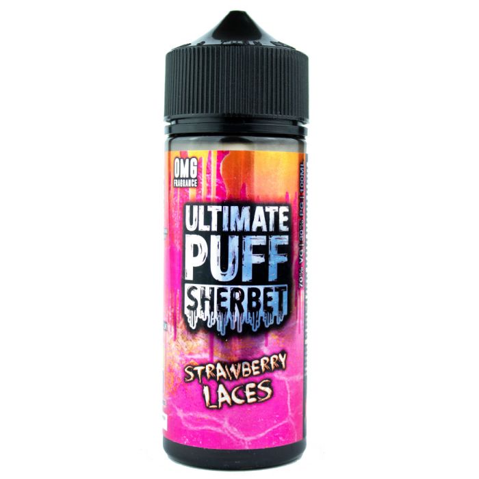 Ultimate Puff Strawberry Laces Sherbet 120ml shortfill 