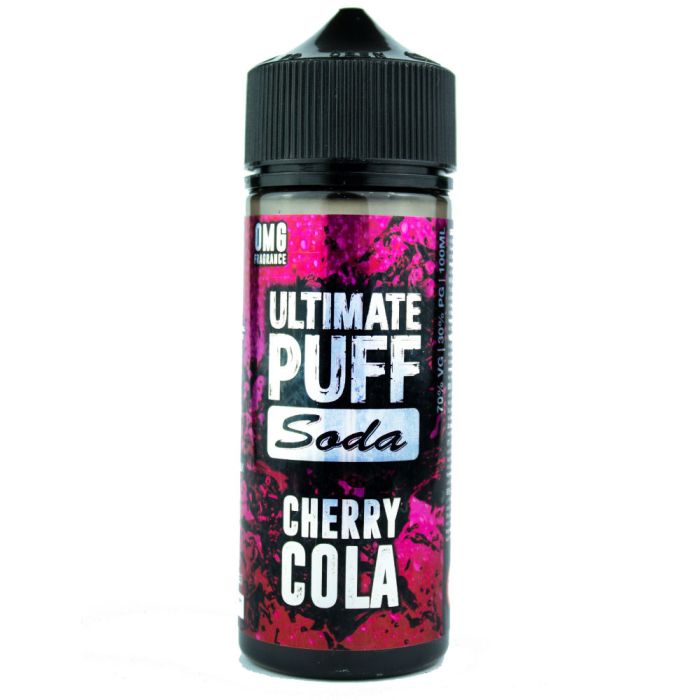 Ultimate Puff Cherry Cola Soda 120ml shortfill 