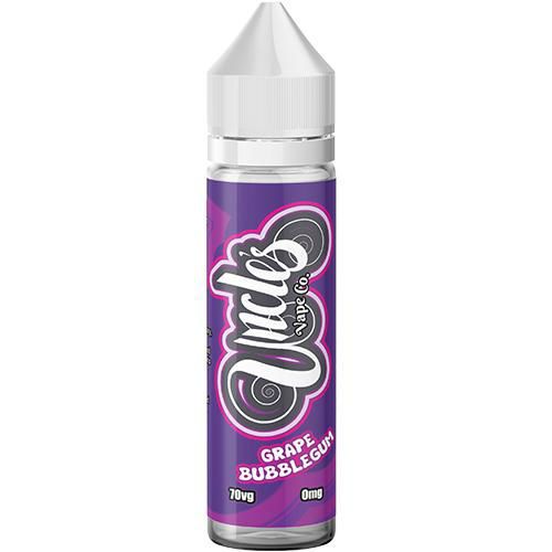Uncles Vape Co. Grape Bubble gum 50ml shortfill