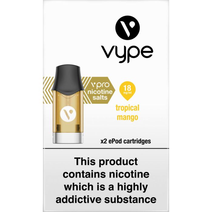 Vype Epod  V Pro Tropical Mango 18mg Cartridges 