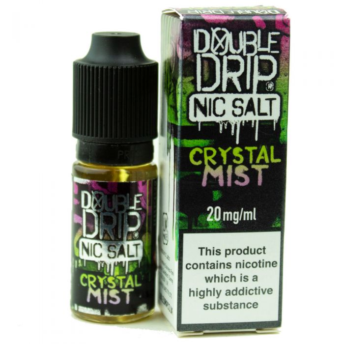 Double Drip Nic Salts Crystal Myst 10ml