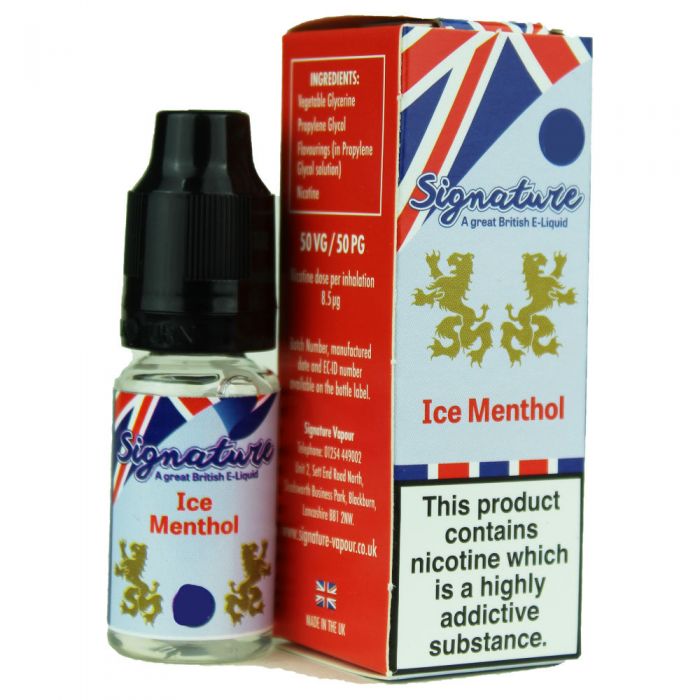 Signature Ice Menthol 10ml