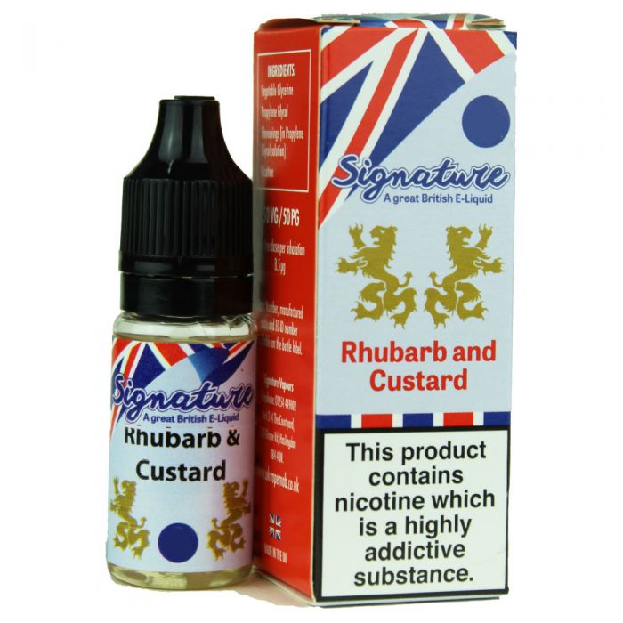 Signature Rhubarb and Custard 10ml