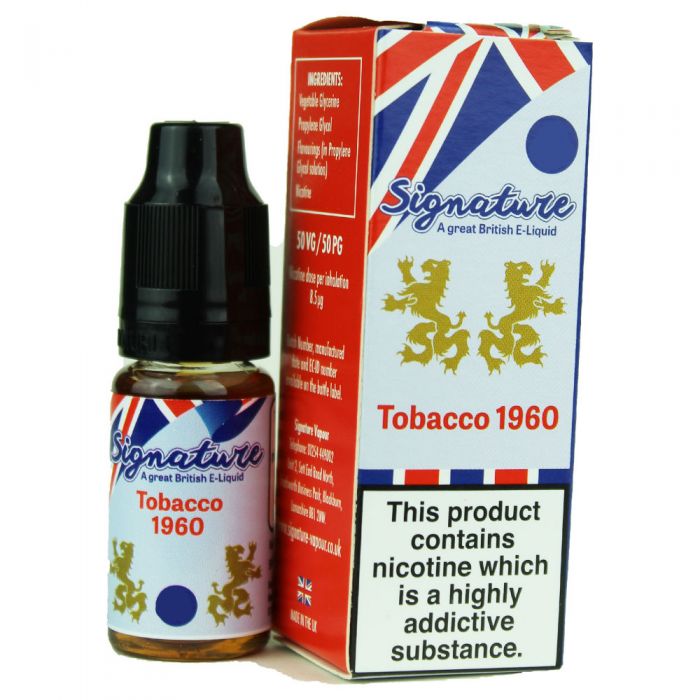 Signature Tobacco 1960 10ml