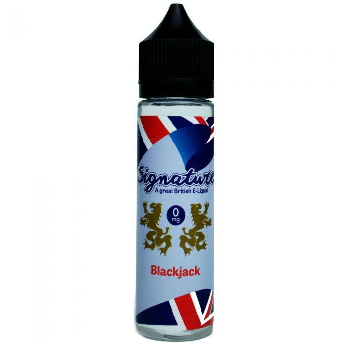 Signature Black Jack 50ml shortfill