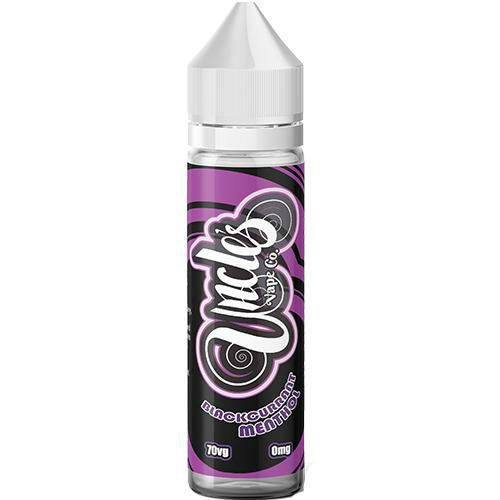 Uncles Vape Co. Blackcurrant Menthol 50ml shortfill